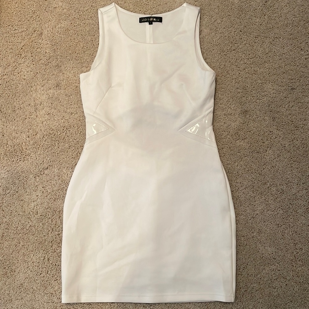 Hat & Delicious size medium white dress